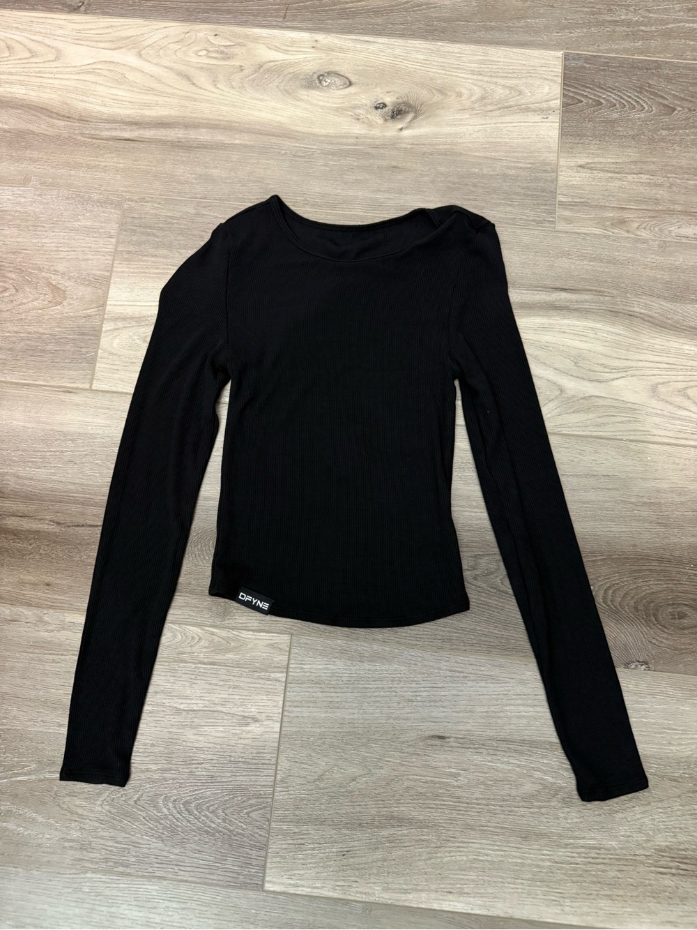 Dfyne revive long sleeve ribbed top